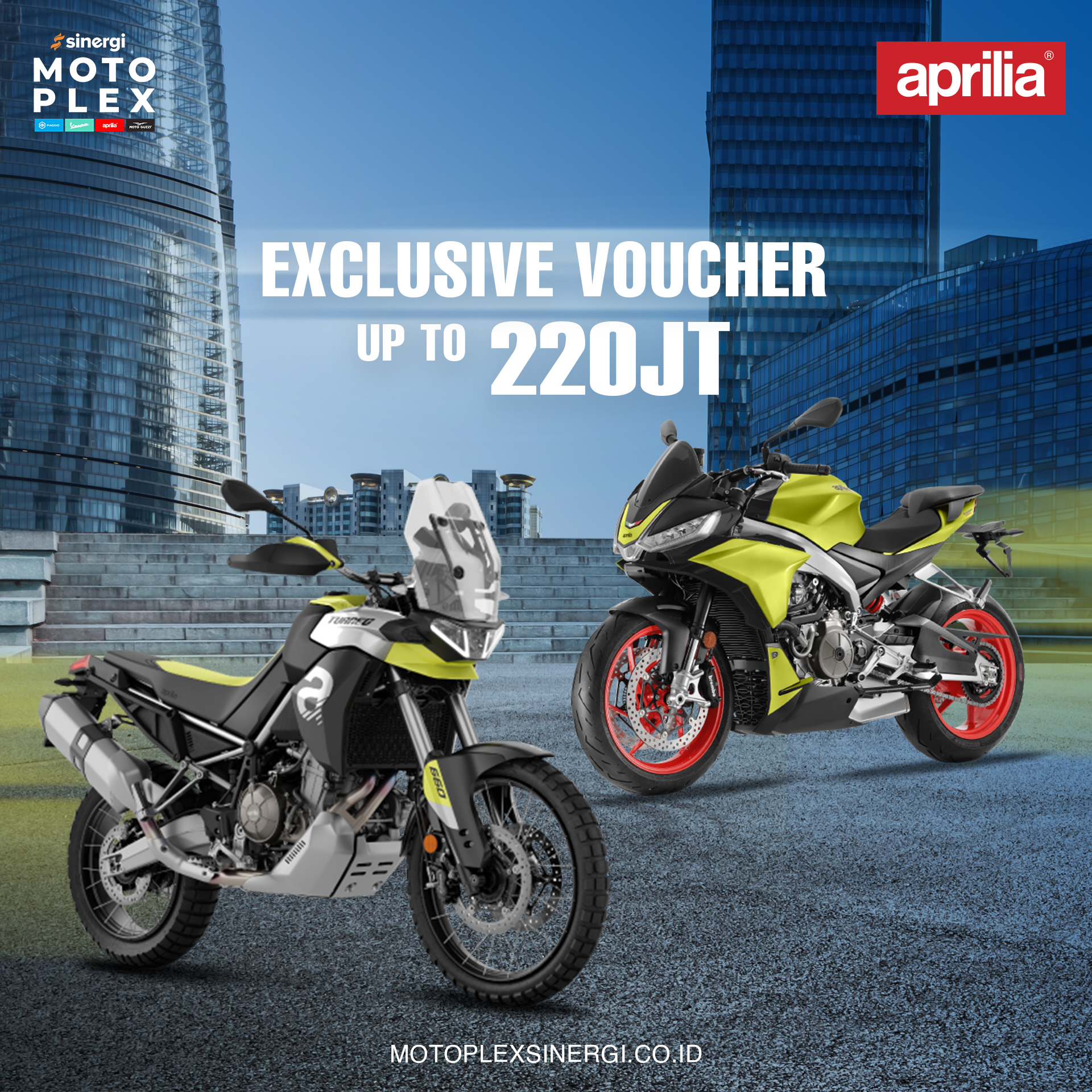 Promo Aprilia Tuono & Tuareg Maret