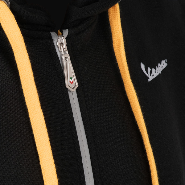 VESPA HOODIE BLACK - Image 3
